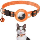 Sicherheitskragen für Katzen mit Halterung für einen Ortungschip Reflexiver verstellbarer Kragen mit Glöckchen 22–32 cm 12