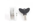 Sicurezza per finestra Svitatura montata sulla cornice della finestra Vite di bloccaggio da stringere con chiave Fermaglio che limita l'apertura 1