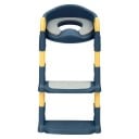 Siège de toilette pour enfants avec marches réglables pliables 34 × 34 × 44 cm, antidérapant, pour enfants de 2 à 7 ans 1