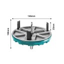 Sierra circular ajustable diámetro 45 mm–130 mm Herramienta de carpintería para plástico y madera Herramienta de corte 5