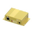 Sieťový box Ethernet na DMX 512 so 4 portami a prepínačom smeru napájania DC 5-12 V zlatý na javiskové osvetlenie a klub i pódium 3