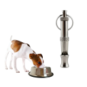 Sifflet à ultrasons pour chiens 5,3 cm avec cordon de 20 cm Sifflet d'entraînement pour chiens Petit porte-clés portable Rappel Arrêt des aboiements 2