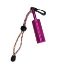 Siffleur de sécurité sous l'eau 11,8 x 2,8 cm Sifflet de signalisation pour bouteille de plongée Outil acoustique pour la communication et l'alerte des plongeurs 4