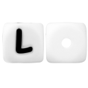 Silicone Alphabet Beads 10 pcs 12