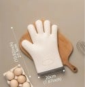 Silicone Baking Glove 27.5 x 20 cm Heat Resistant Kitchen Gloves for Hot Dishes 2