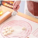 Silicone Baking Mat 30 x 40 cm Kitchen Mat for Baking Kneading Dough Surface Protection Reusable 3