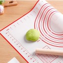Silicone Baking Mat 50 x 70 cm Kitchen Mat for Baking Kneading Dough Surface Protection Reusable 3