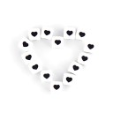 Silicone Beads with Motif - 5 pcs 3