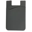 Silicone Card Pouch for Mobile with Wavy Edge and Cut-Out at the Top Size 8.5 x 5.6 cm Travel Accessory for Phone 7
