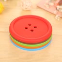Silicone Coaster in the Shape of a Button 5 Pieces 8