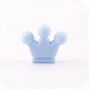 Silicone Crown-Shaped Beads - 10 pcs 9