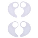 Silicone Earphone Covers with Hook 4 pcs 1