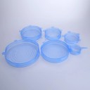 Silicone Food Covers - 6 pcs 15