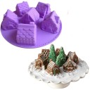 Silicone Gingerbread House Mould 2