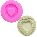 Silicone Heart Frame Mould 1