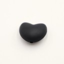 Silicone Heart-Shaped Beads - 10 pcs 3