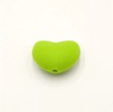 Silicone Heart-Shaped Beads - 10 pcs 12