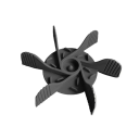 Silicone Insert for Pet Bowl 18 cm with Suction Cups Slow Feeding for Dogs and Cats Anti-Gulping Non-Slip Base Easy to Clean 3