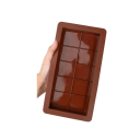 Silicone Mould for Chocolate Bars Homemade Production Baking Sweets Reusable Non-Stick Temperature Resistant 24 × 2.5 cm 2