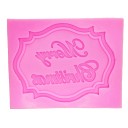 Silicone Mould Merry Christmas 3