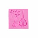 Silicone Mould Scissors with Ornament 3
