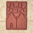 Silicone Moulds Gingerbread Cottage 2 pcs 3