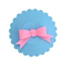 Silicone Mug Cover with Bow 2