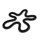 Silicone Mug Mat Geometric Design Heat Resistant Non-Slip Mat 16.5 × 16.5 × 0.9 cm Silicone Table Mat 4