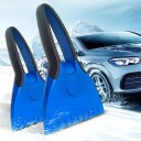 Silicone Snow Shovel and Ice Scraper with Handle 20.2 x 9.3 cm Hand Tool for Cleaning Car Windows in Winter 5