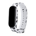 Silicone Strap for Xiaomi Mi Band 3 / 4 with Design T852 20