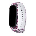 Silicone Strap for Xiaomi Mi Band 5 / 6 with Design T853 10