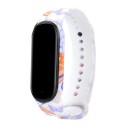 Silicone Strap for Xiaomi Mi Band 5 / 6 with Design T853 8