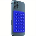 Silicone Suction Cup Phone Holder 8 x 5.5 cm Non-Slip One-Sided Wall Stand Self-Adhesive Mobile Holder Home Office Car 10