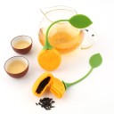 Silicone Tea Strainer Lemon 3