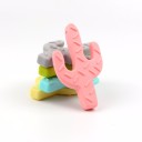 Silicone Teething Toy in the Shape of a Cactus J995 7