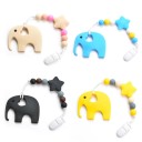 Silicone Teething Toy in the Shape of an Elephant J3531 16