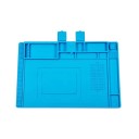 Silicone Thermal Insulation Mat 450x300mm Antistatic ESD Work Mat for Soldering and Phone Motherboard Repairs 1