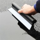Silicone Water Squeegee with Ergonomic Handle 25 x 7.5 cm Black and White for Car Windows and Cleaning Glass at Home 2