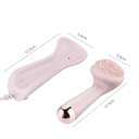Silicone Waterproof Vibrating Facial Brush with Antibacterial Surface Charging Base Charging Time Approximately 2 Hours 2