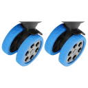 Silicone Wheel Protectors 5.2 x 1.5 cm 8 pcs Protective Covers for Wheels with Bulky Texture Noise-Reducing Wheel Covers 2