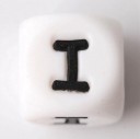 Siliconen alfabetkralen - 100 stuks 12