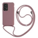 Siliconen beschermhoes met koord voor Samsung A54 5G 6