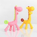 Siliconen bijtring giraffe 2