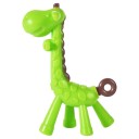Siliconen bijtring in de vorm van een giraffe 12 cm Zachte bijtring voor baby's Vrij van BPA Voedselveilig siliconen Vriendelijk 3