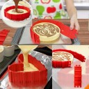 Siliconen cakevormen - 4 stuks 2