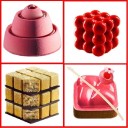 Siliconen dessertvorm 1