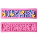Siliconen mal met bloemen 2