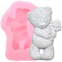 Siliconen mal teddybeer 1