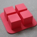 Siliconen mal voor dessertblokjes 3