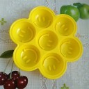 Siliconen mal voor desserts smileys 1